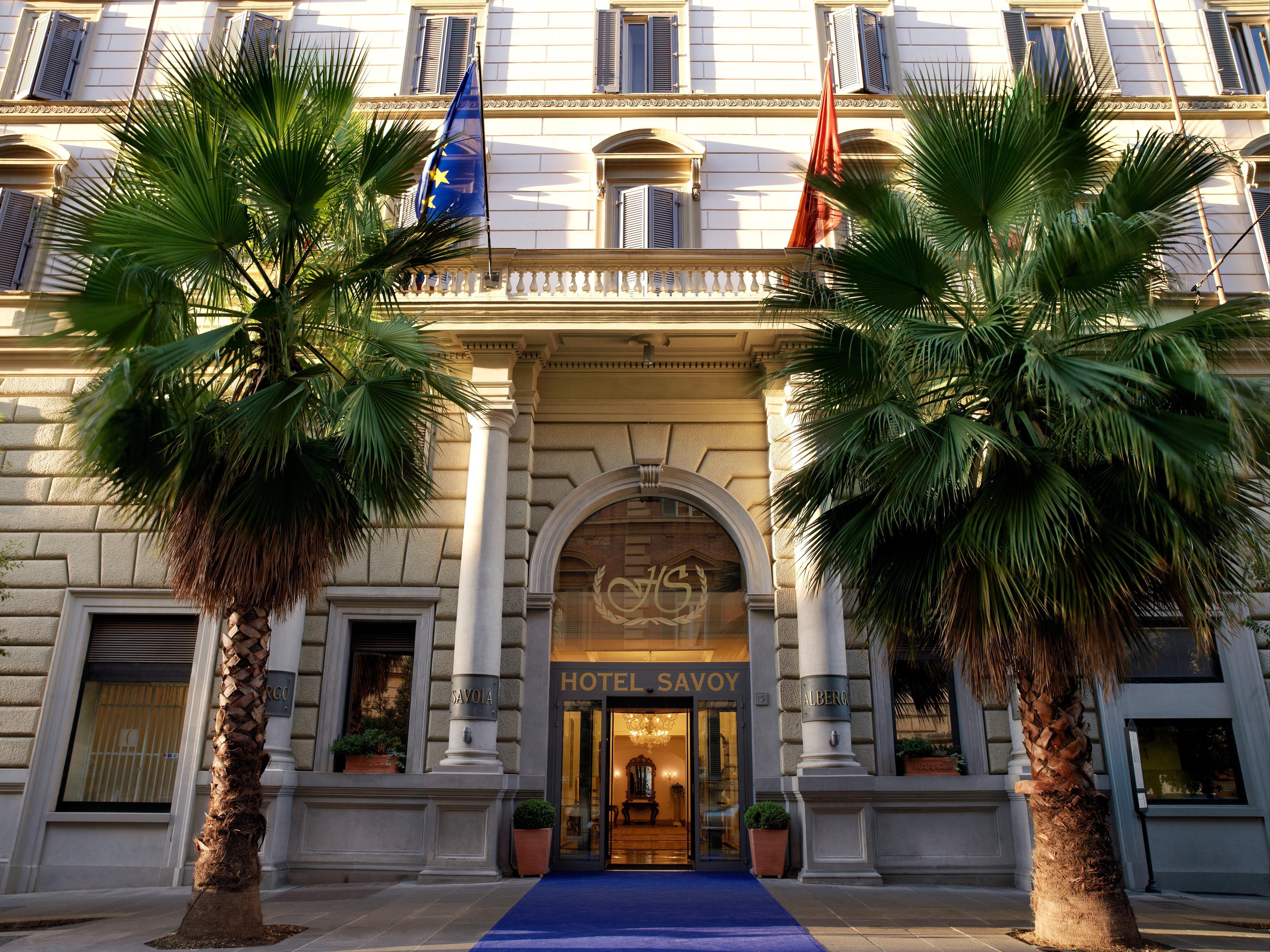 Hotel Savoy Rome Exterior photo